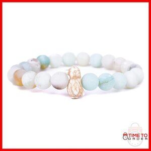 Penguin Tracking Bracelet, Wildlife Conservation Gift, One Size Fits Most